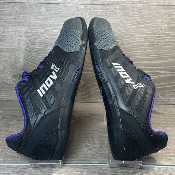 Inov-8 Bare-XF 210 v2 Women’s Sz 7.5 Black Purple Minimalist Trail Running Shoes - Picture 10 of 12